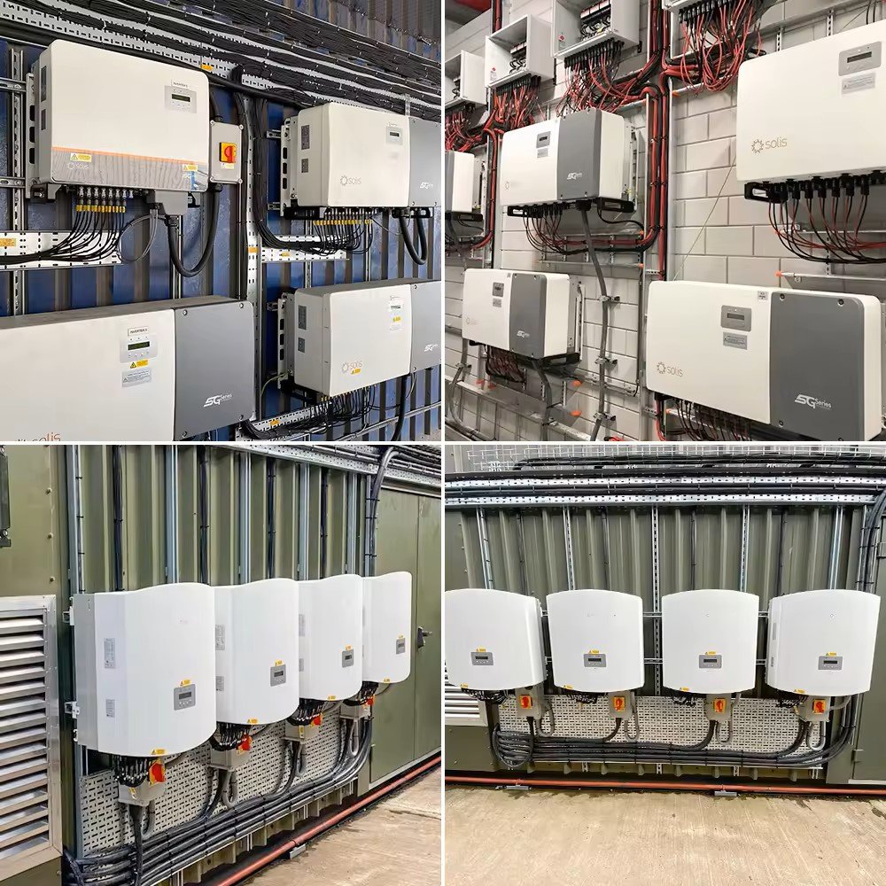 New Hybrid Solar Inverter 30KW 40KW 50KW Solis Solar Inverter Hybrid On Off Grid for Solar Panel System
