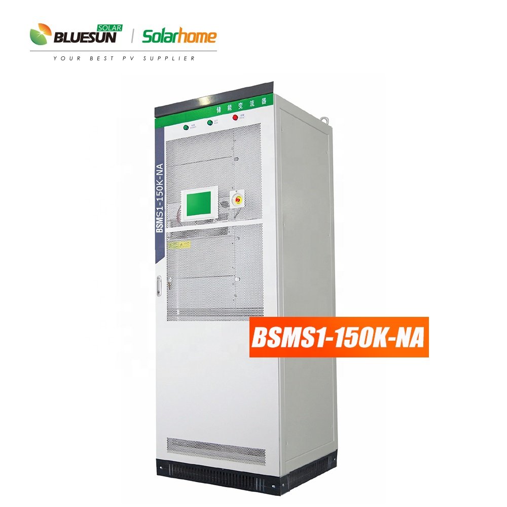 Bluesun solar power hybrid inverter 30kw 50kw 100kw 150kw on off grid solar inverter with built in transformer