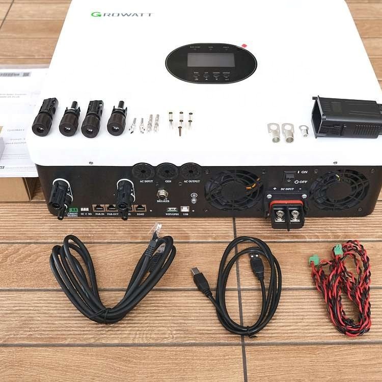 Good Price Growatt SPF 6000 ES Plus Off Grid Solar Inverter Hybrid Solar System 6KW
