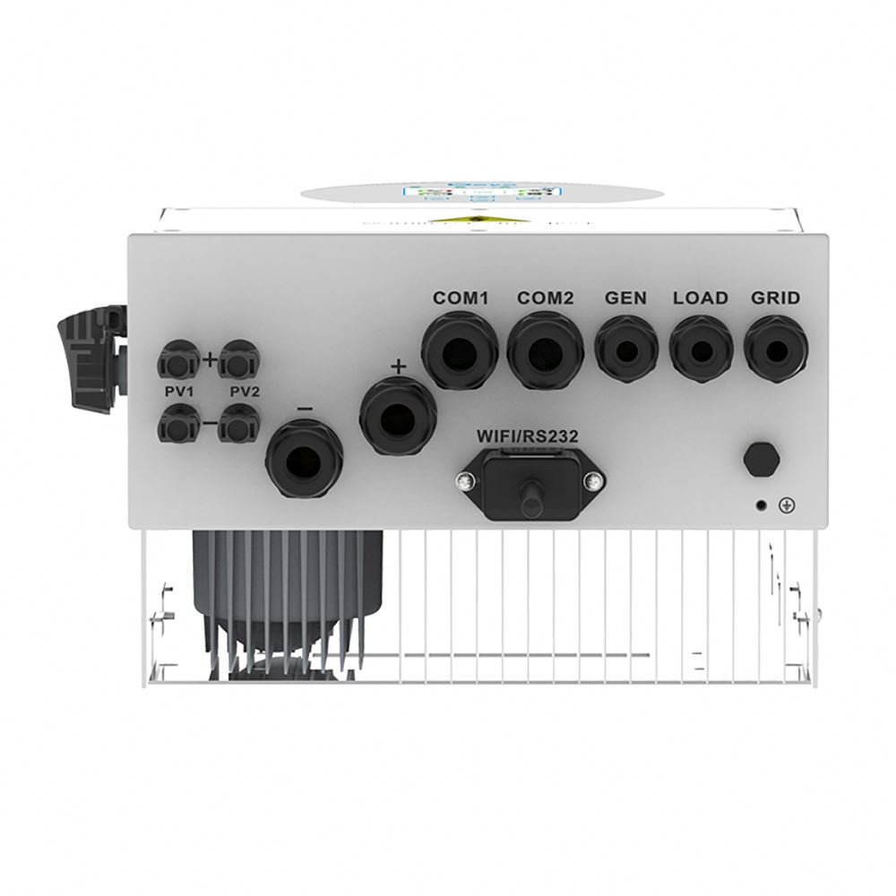 Dawnice Deye 5kw Grid Tie Hybrid Solar Inverter Top Efficiency European Version Three Phase Mppt