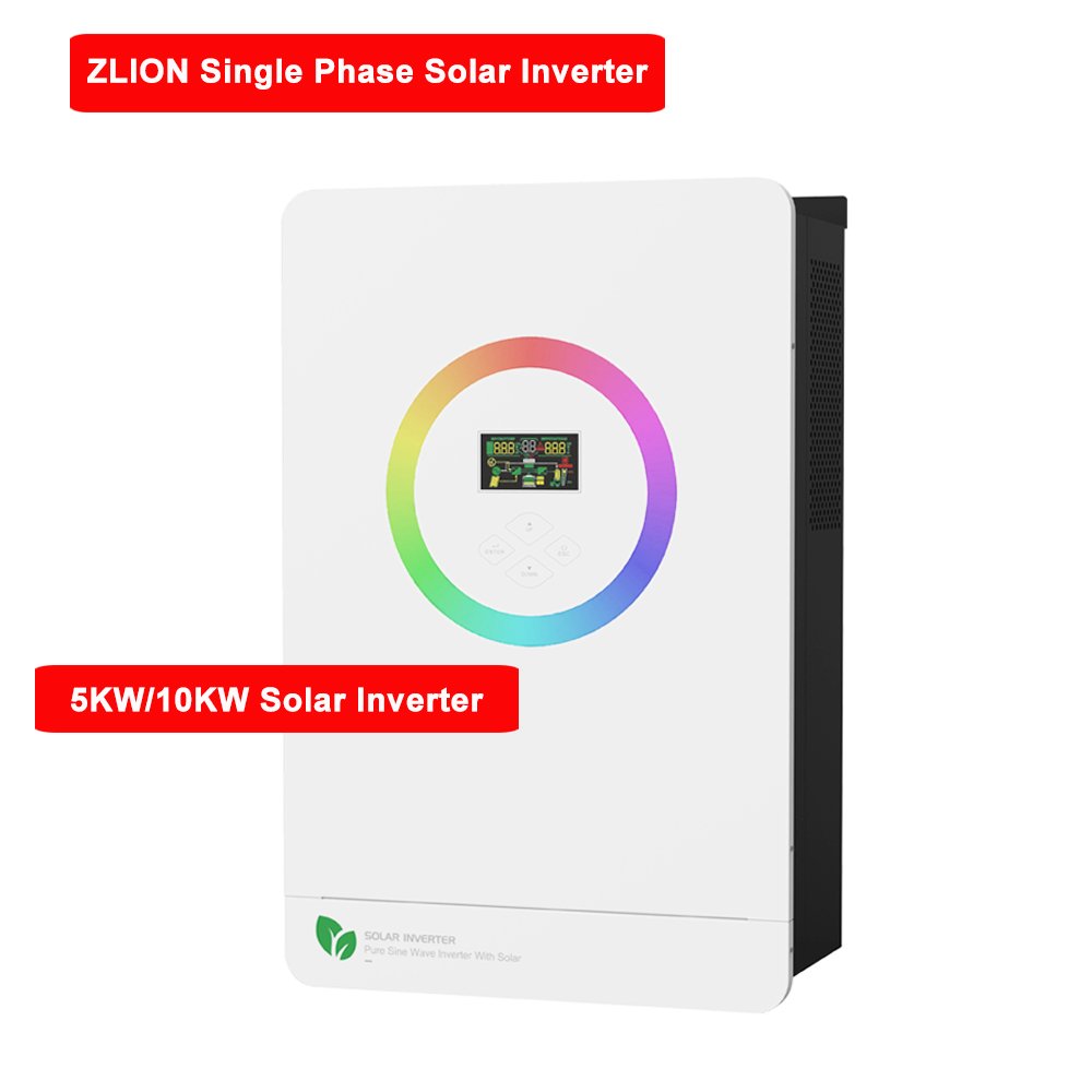 Solar 5kw Single Phase Hybrid Inverter Off Grid Solar Power Inverter With Parallel For Solar Panel