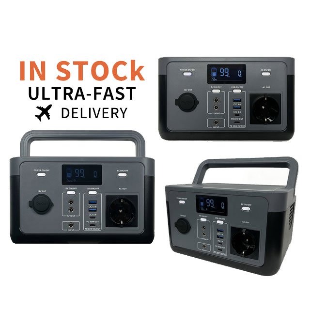 Manufacturer OEM Solar Charging Power Station Super Fast-charging Rechargeable Portable Power Station