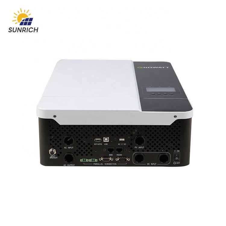 Promotion Growatt SPF 5000ES 5kw 48v Off Grid Hybrid Solar Inverter 5kw Solar Energy System