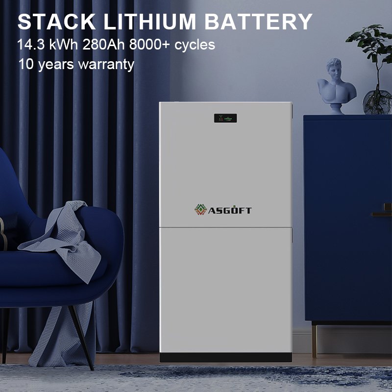 48V 15KWH off grid solar home energy power system battery powered generator energy storage system with LiFePO4 280Ah