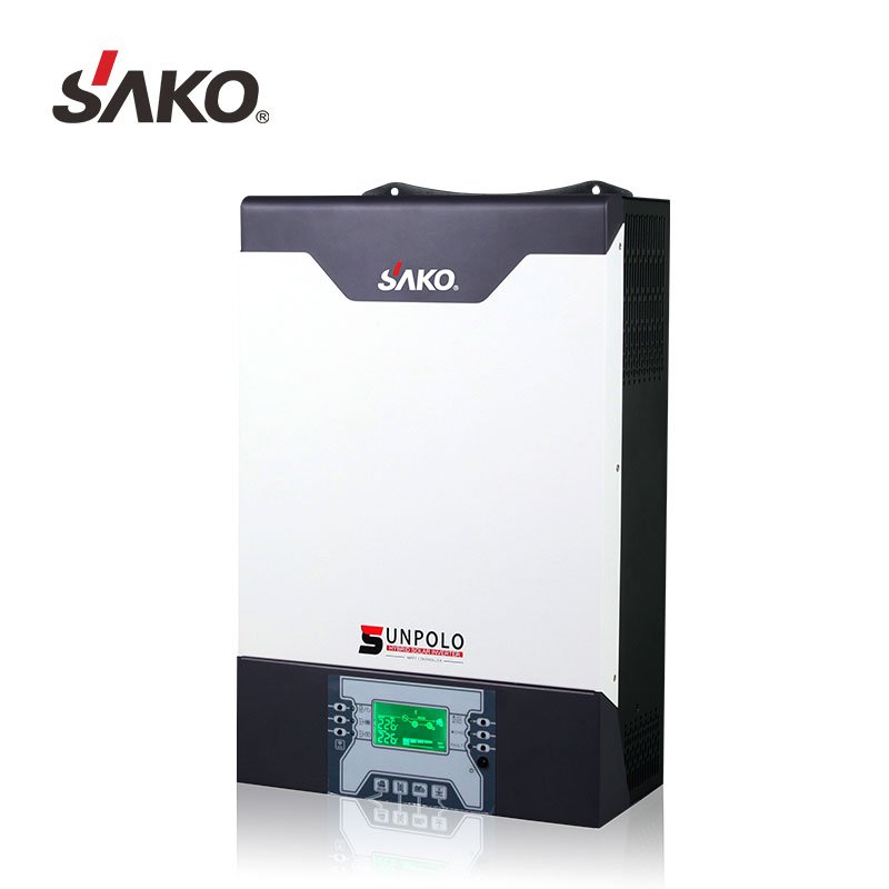 High Efficient Sako Sunpolo 3kw 5kw On Off Grid MPPT hybrid Solar Inverter for home solar system