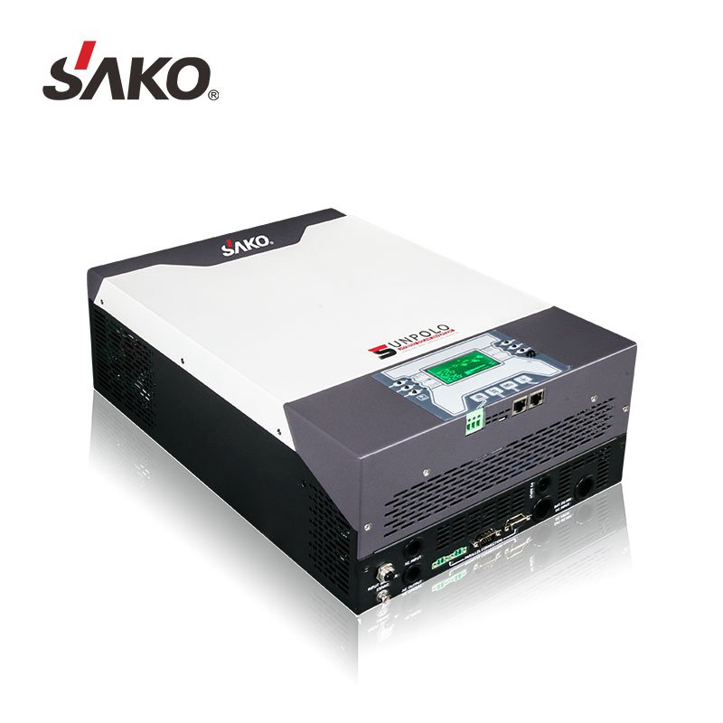 High Efficient Sako Sunpolo 3kw 5kw On Off Grid MPPT hybrid Solar Inverter for home solar system