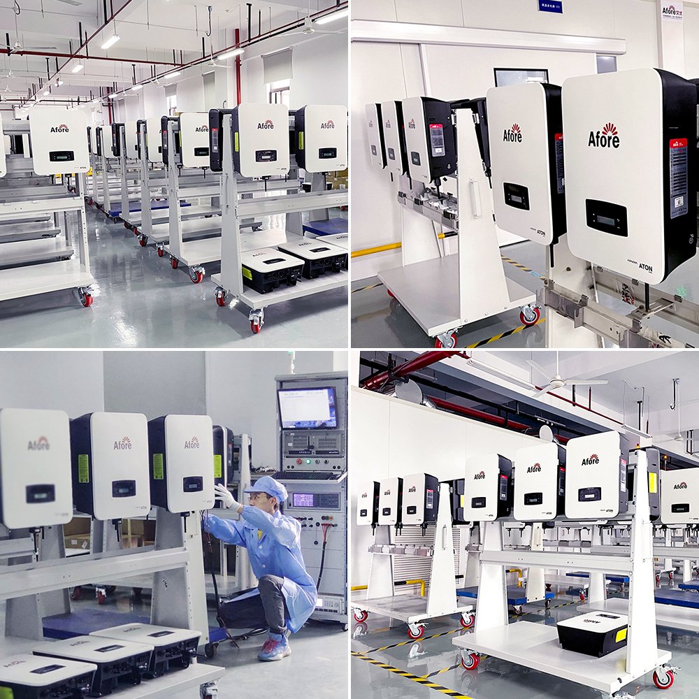 2024 New Afore Solar Inverter Series Hybrid Off Grid On Grid 1Kw 2Kw 3KW 10KW 20KW 30kw Single 3 Phase