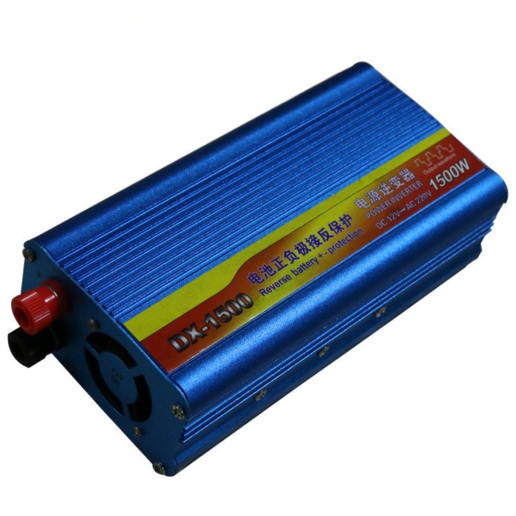 Solar Inverter DC 12V 24V AC 110V 220V 1500W Modified Sine Wave Inverter with Reverse Polarity Protection