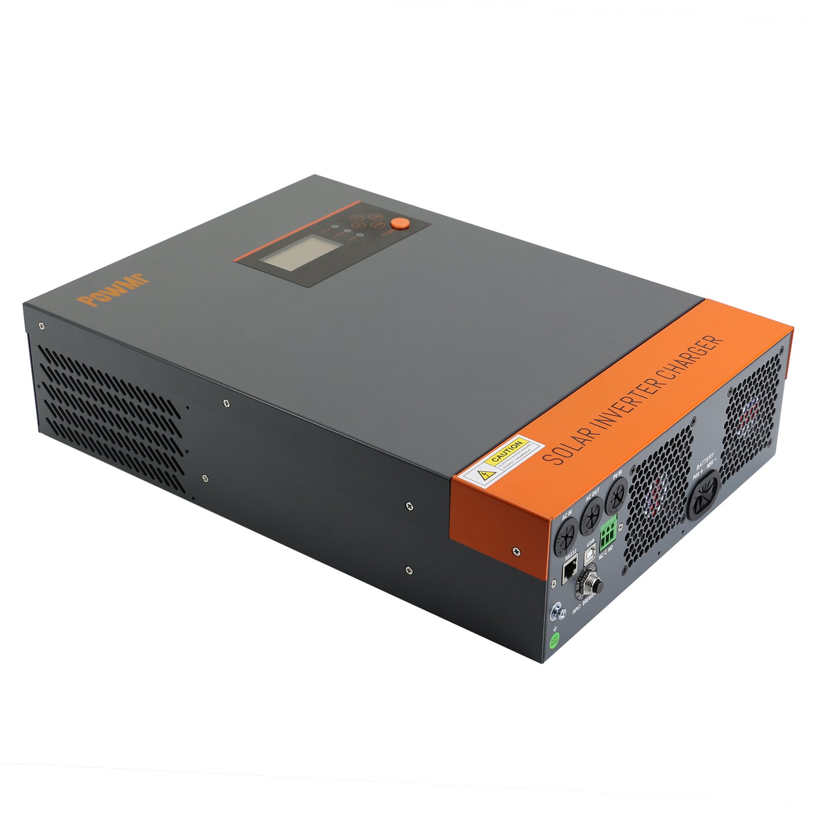 PowMr 5500KW 48V Hybrid Solar Inverter Parallel 12 Inverters MPPT 100A 48V Pure Sine Wave Solar Inverter