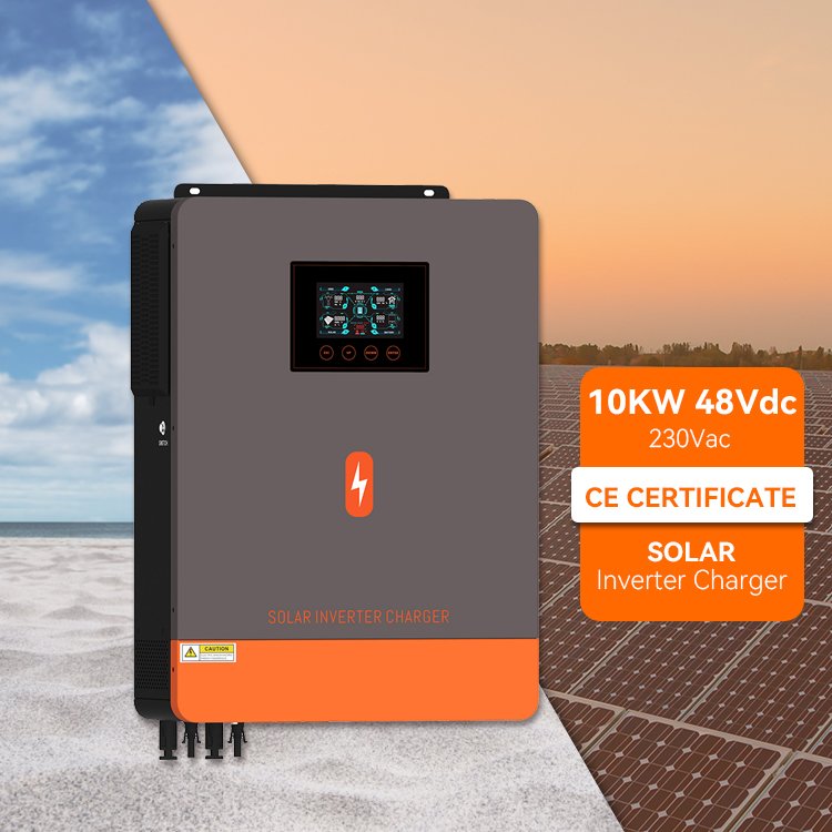 PowMr Hot Selling Two loads output 8200w 10200W Built in 180A Mppt controller Hybrid Solar Inverters