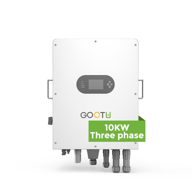 GOOTU In Stock 380V Ip65 Low Frequency 10Kw Hybrid Solar Inverter 3 Phase With Wifi Module And Mppt Solar Charge Controller