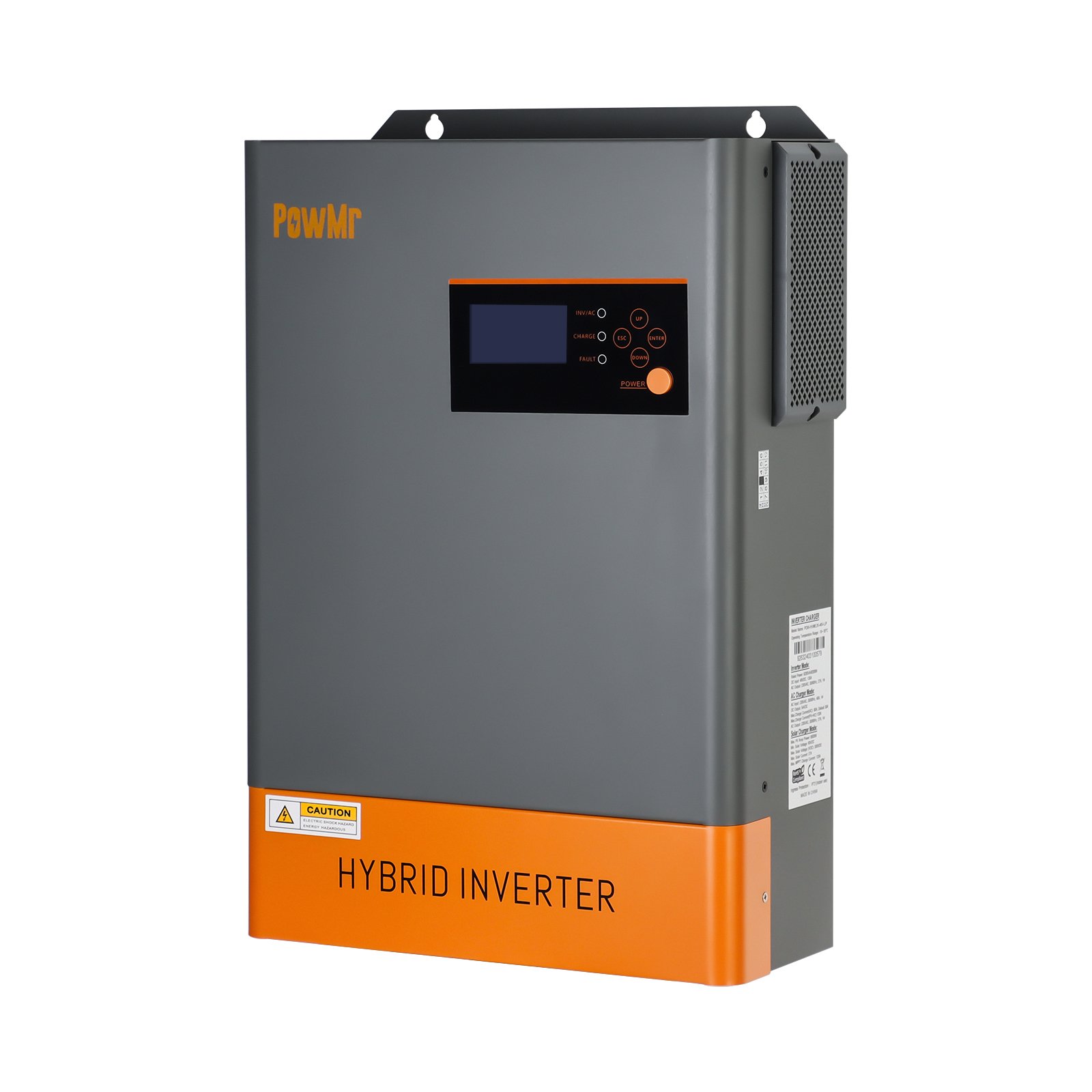 PowMr Pure Sine Wave 6.2KW 48V Hybrid Solar Inverter 220/230Vac Support Parallel up to 12 unit Hybrid Inverter