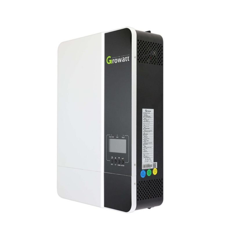 Growatt Single Phase Inverter Spf 3500 Es 5000Es 5Kw 6Kw Hybrid Off Grid Power Solar Inverters for African market