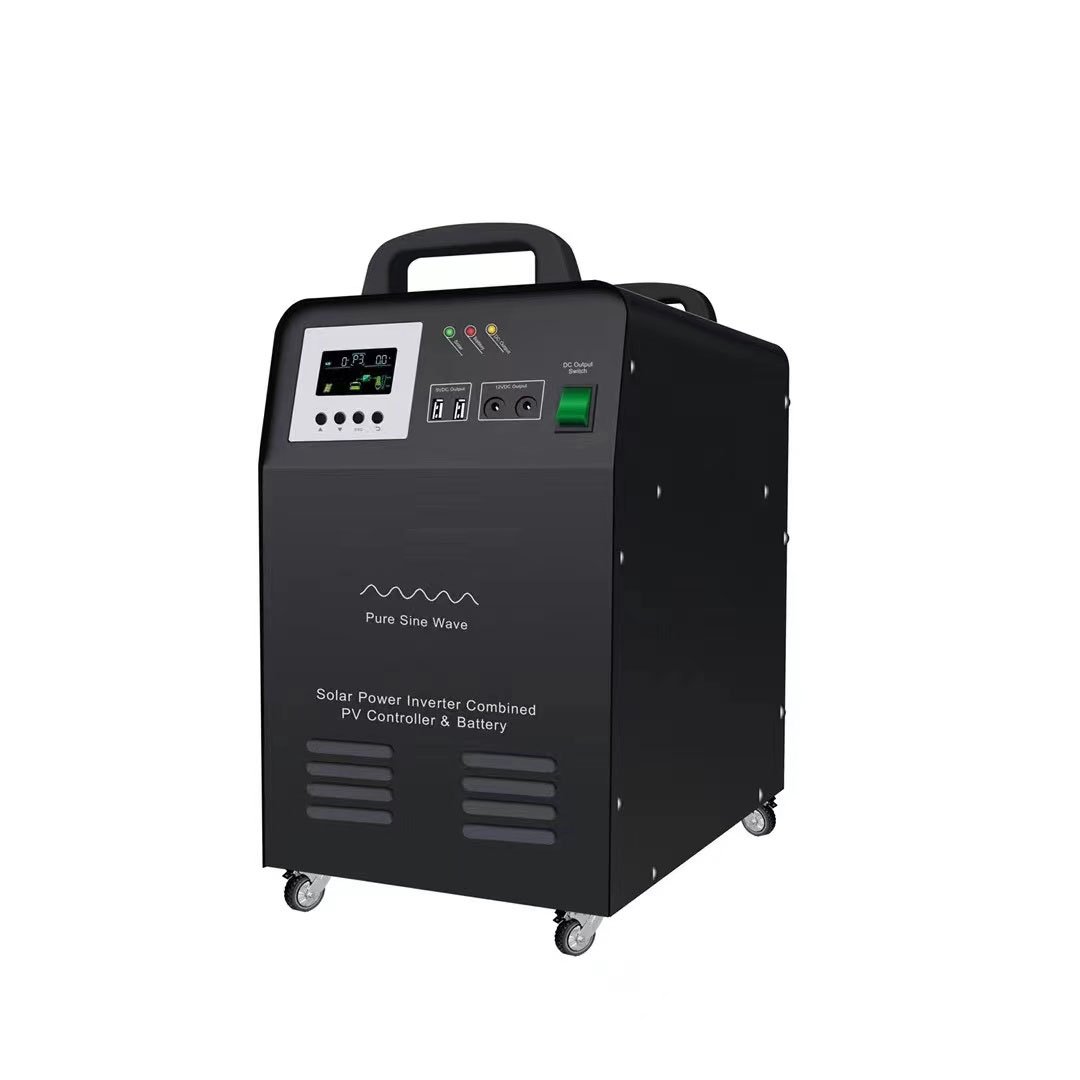 1000W Solar Inverter with 12V 100AH Battery for Efficient Home Energy Solutions