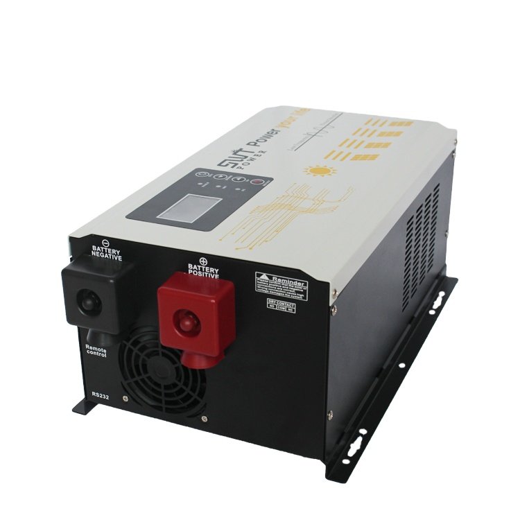 solar off grid 3000watt 24v 50a pure sine wave inverter with battery charger mppt controller 120/240v 3kw inverter
