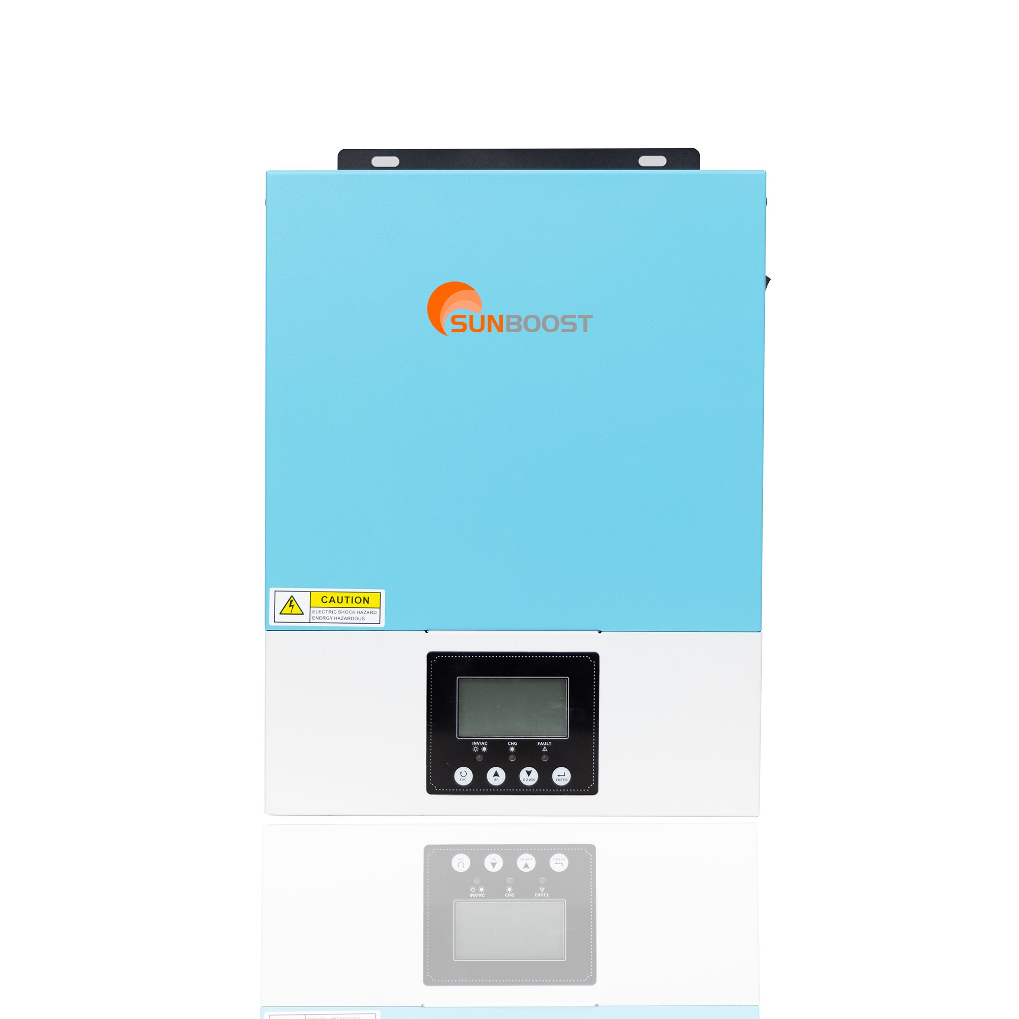 Sunboost 3KW 24V 80A Hybrid MPPT Solar Inverter off Grid 230V DC/AC Inverter with Pure Sine Wave Single Output Inverter
