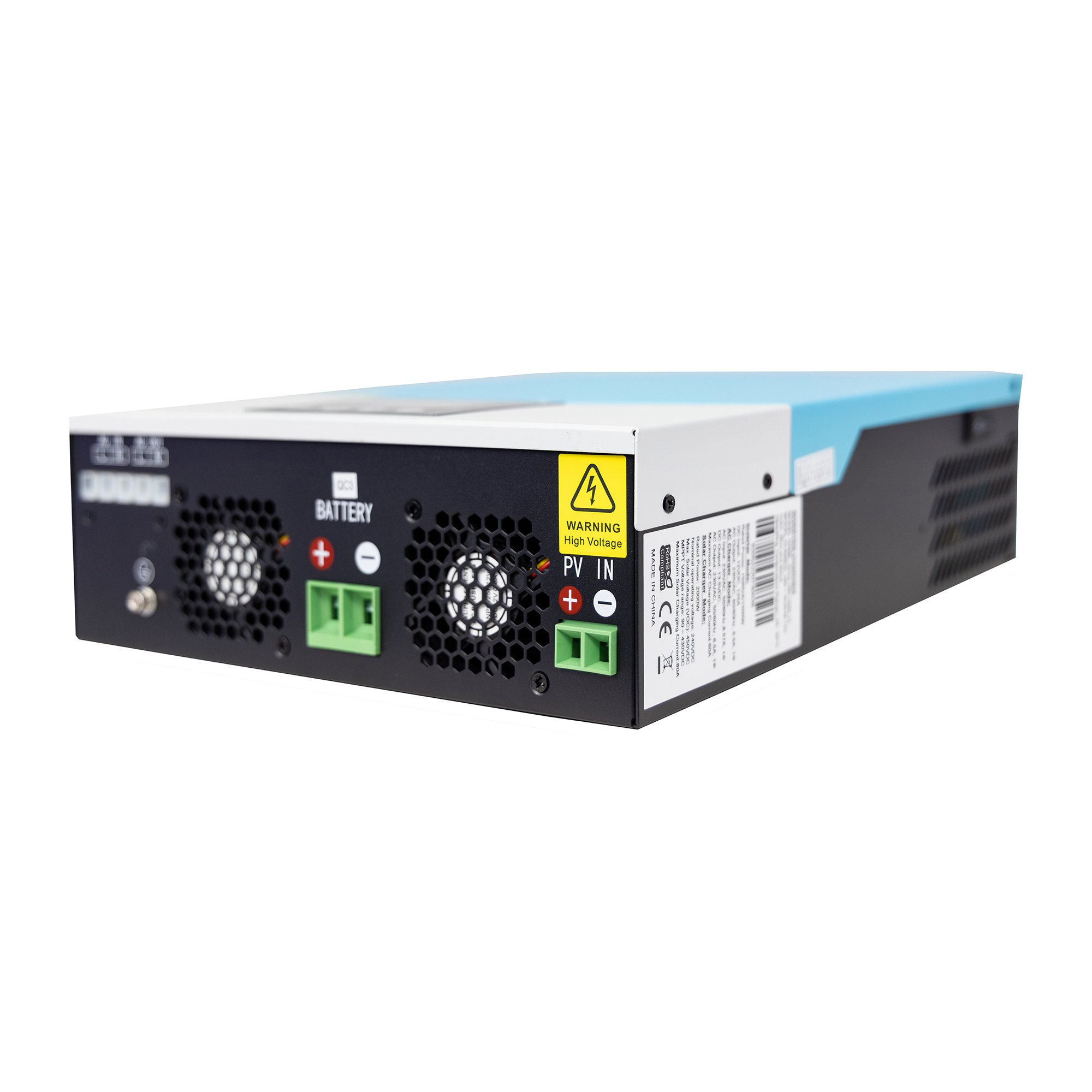 Sunboost 3KW 24V 80A Hybrid MPPT Solar Inverter off Grid 230V DC/AC Inverter with Pure Sine Wave Single Output Inverter