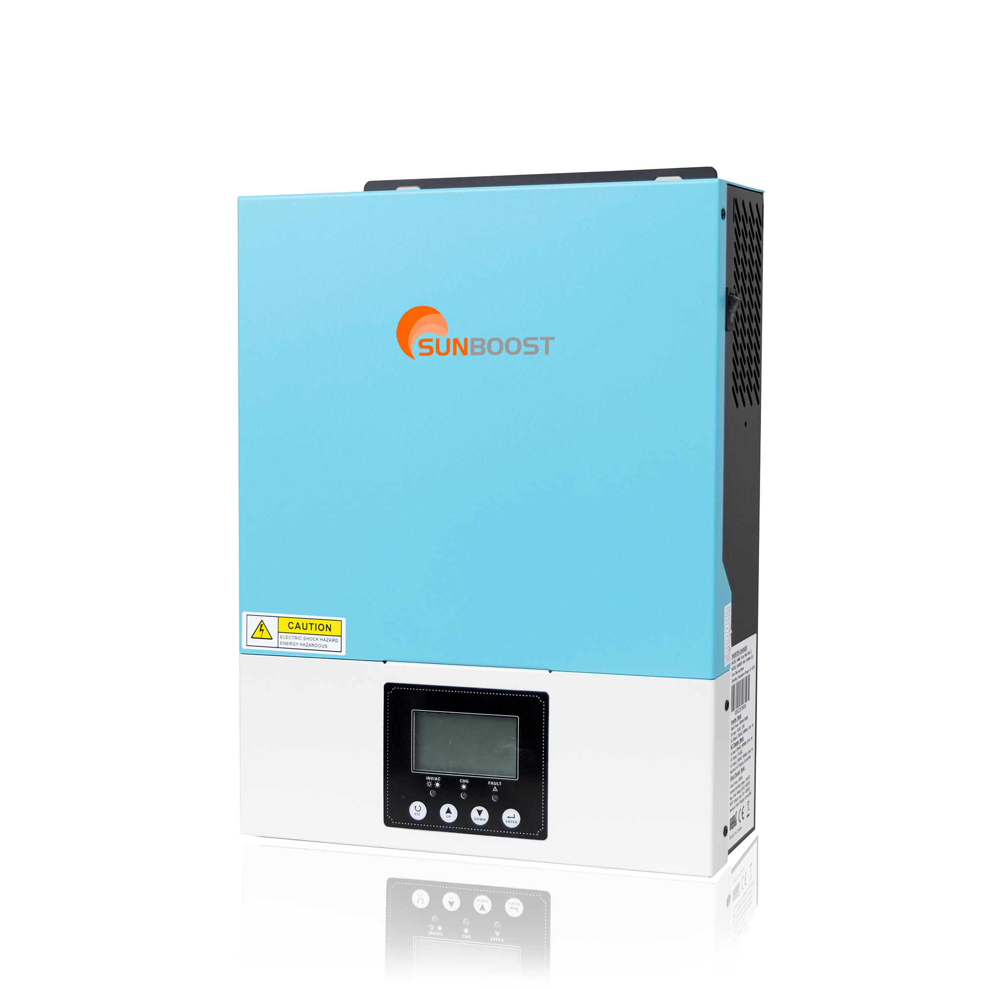 Sunboost 3KW 24V 80A Hybrid MPPT Solar Inverter off Grid 230V DC/AC Inverter with Pure Sine Wave Single Output Inverter