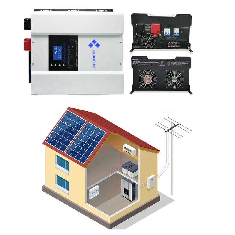 3KW Solar Inverter Charger Inverter 3kva Mppt Solar Controller Charger 50A MPPT Off Grid solar inverter 3000W