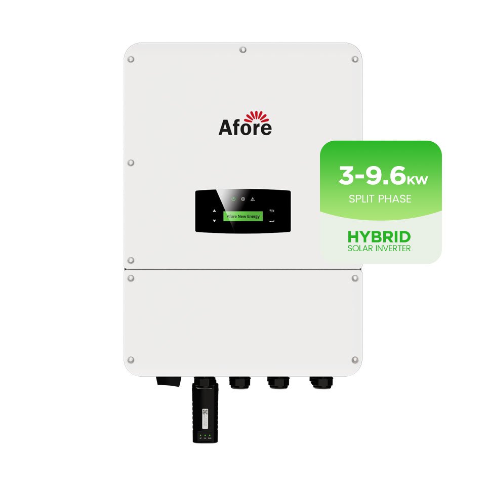Good Efficiency Chinese Inverter Manufacturer 6kw 6000W Split Phase Hybrid Solar Inverter