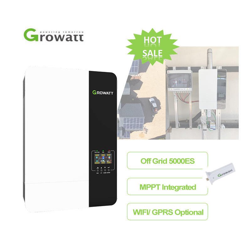 Growatt SPF5000es Solar off-Grid Energy Storage Inverter Supplier 5kw Off-grid Inverter In Stock