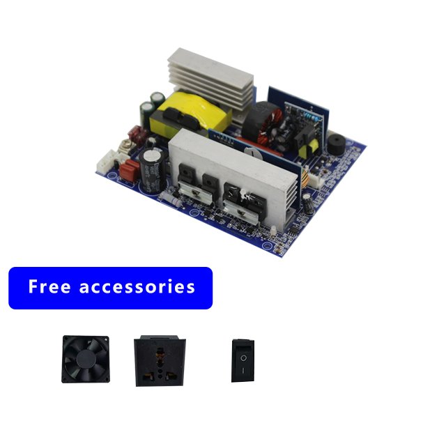 Factory direct 500W 12V 24V 48V to 220V 230V Lithium battery 1kva pure sine wave circuit board solar inverter