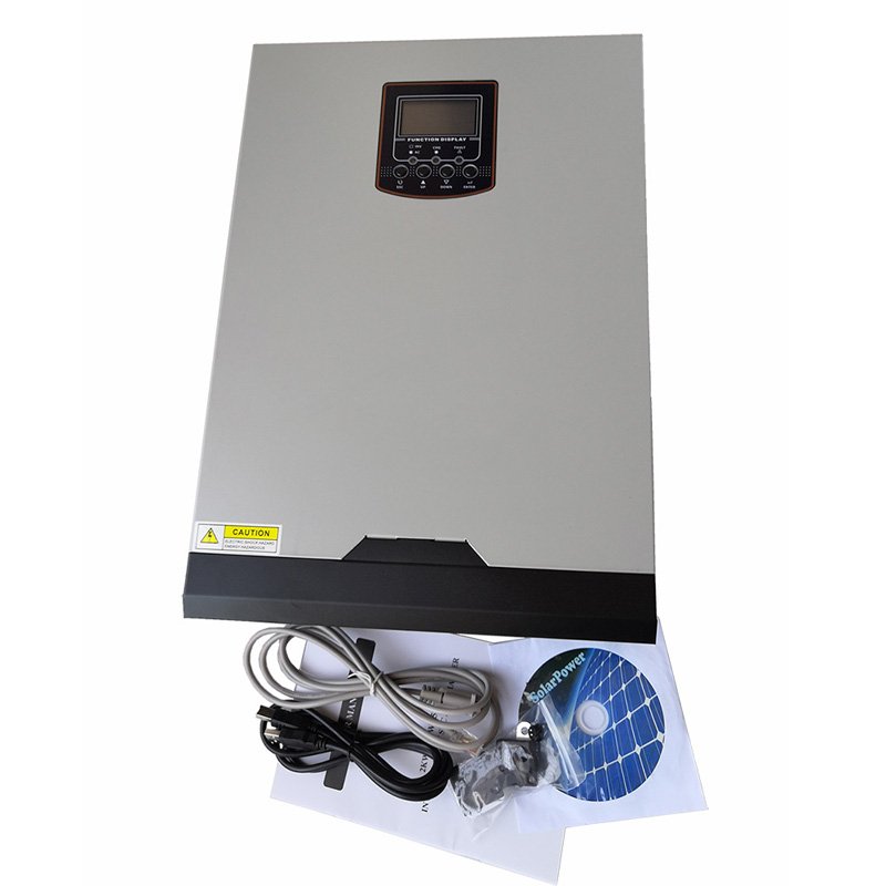 3500W 5500W Hybrid Solar Inverter 24V48V DC Pure Sine Wave with 100A MPPT Solar Charge Controller 220VAC With WIFI Model