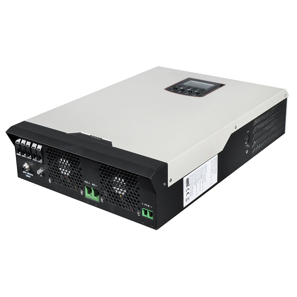 3500W 5500W Hybrid Solar Inverter 24V48V DC Pure Sine Wave with 100A MPPT Solar Charge Controller 220VAC With WIFI Model