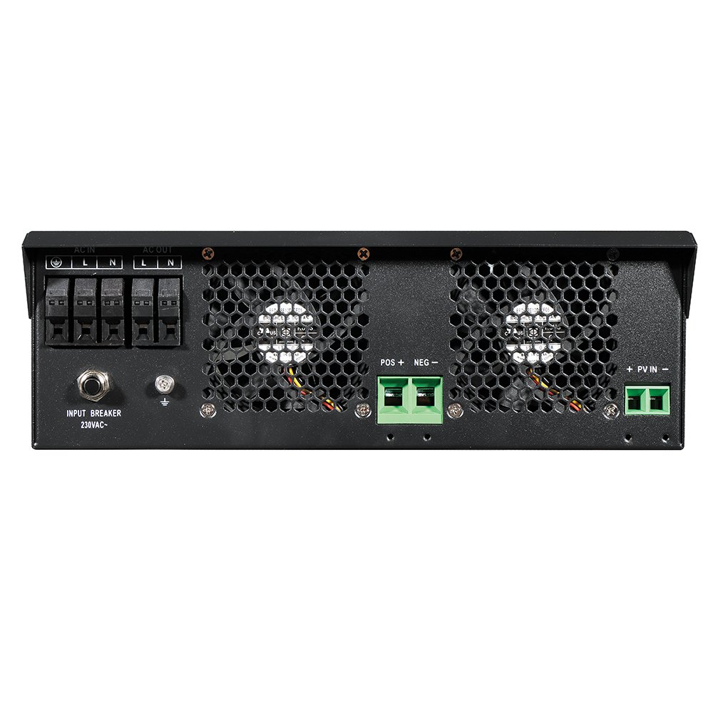 3500W 5500W Hybrid Solar Inverter 24V48V DC Pure Sine Wave with 100A MPPT Solar Charge Controller 220VAC With WIFI Model