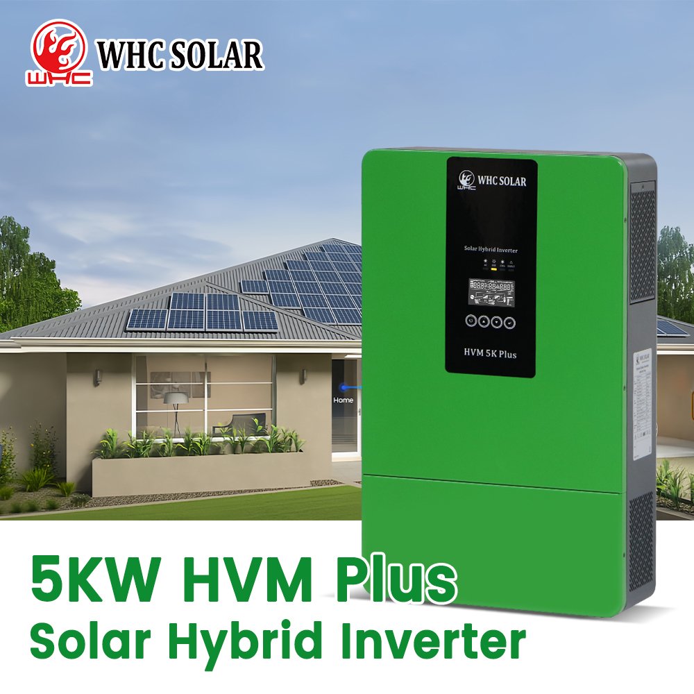 WHC 5KW WHC SOLAR HVM Inverter 3.6kw Solar Inverter For Solar Power System Hybrid Solar Inverter