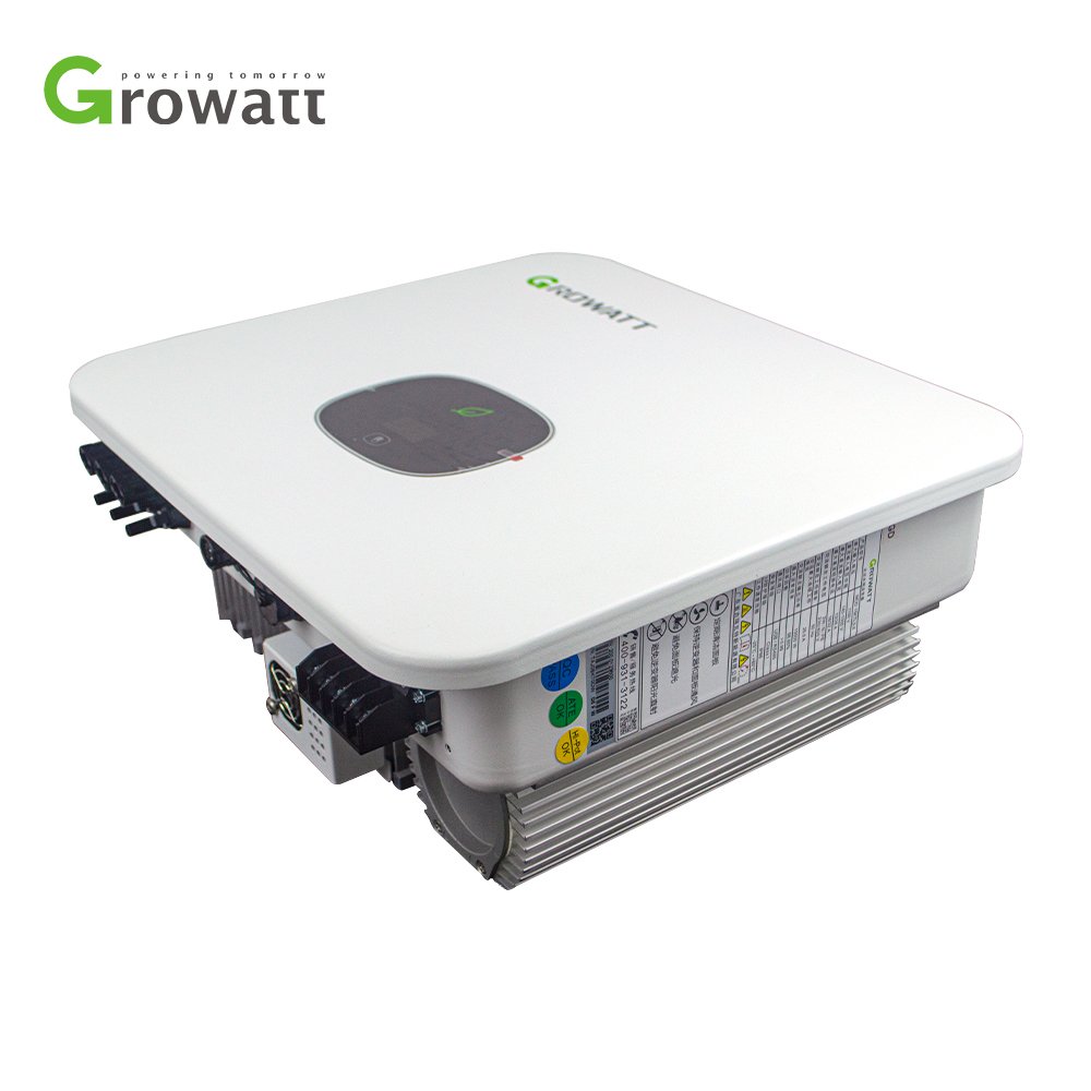 growatt 10kw 11kw 12kw 15kw 17kw 20kw 25kw 30kw 33kw 36kw 40kw 50kw 10 12 15 20 30 40 50 kw 380v 400v on grid tie solar inverter