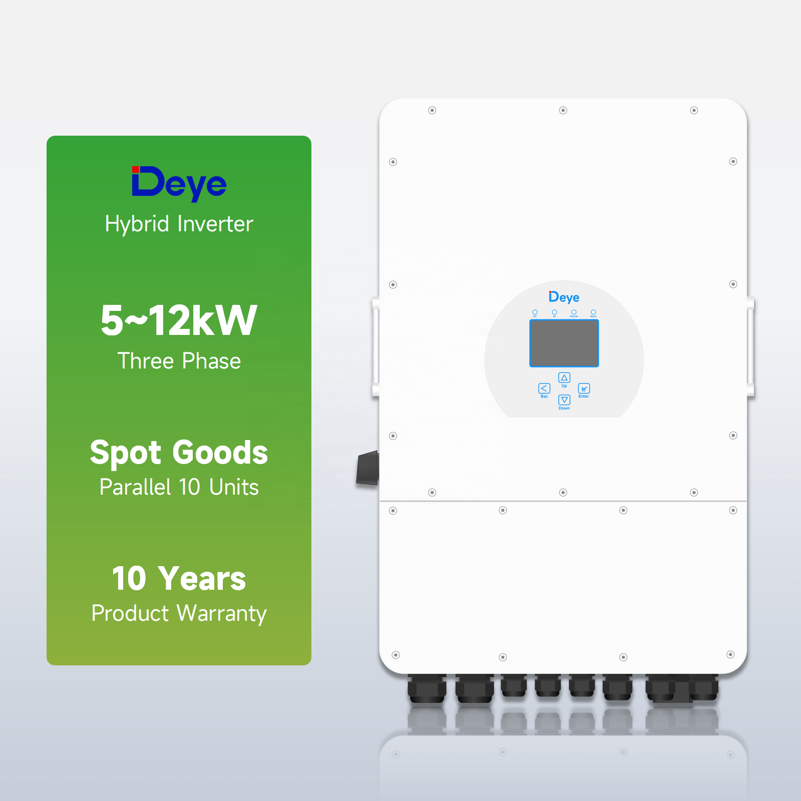 Hybrid Solar System 5kW To 40kW Solar Panels With Battery And Inverter Panneau Solaire Kit Complet Solar Energy System