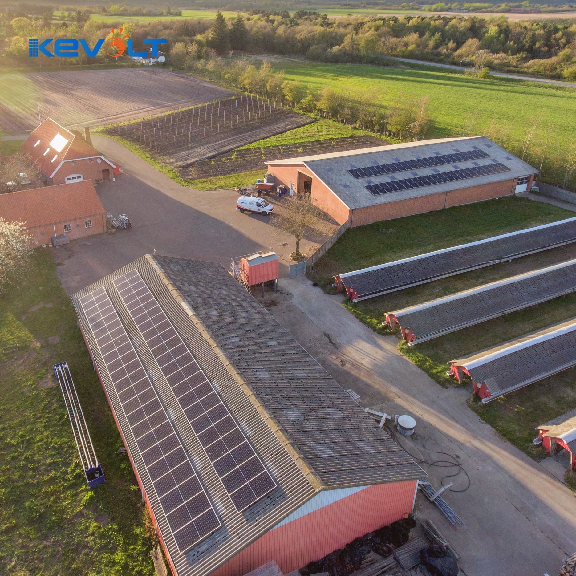 Hybrid Solar System 5kW To 40kW Solar Panels With Battery And Inverter Panneau Solaire Kit Complet Solar Energy System