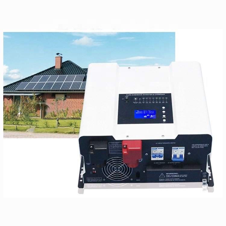 Hot selling 8KW 48v Solar Inverter with MPPT Controller 60A built in All in One off grid solar Inverter 8000w