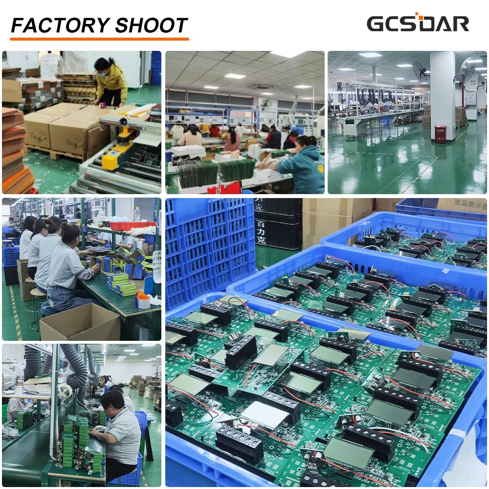 GCSOAR 3600W Pure Sine Wave Off Grid 3.6KW Hybrid Solar Inverter 24V 120A MPPT Solar Charger Can Working Without Battery
