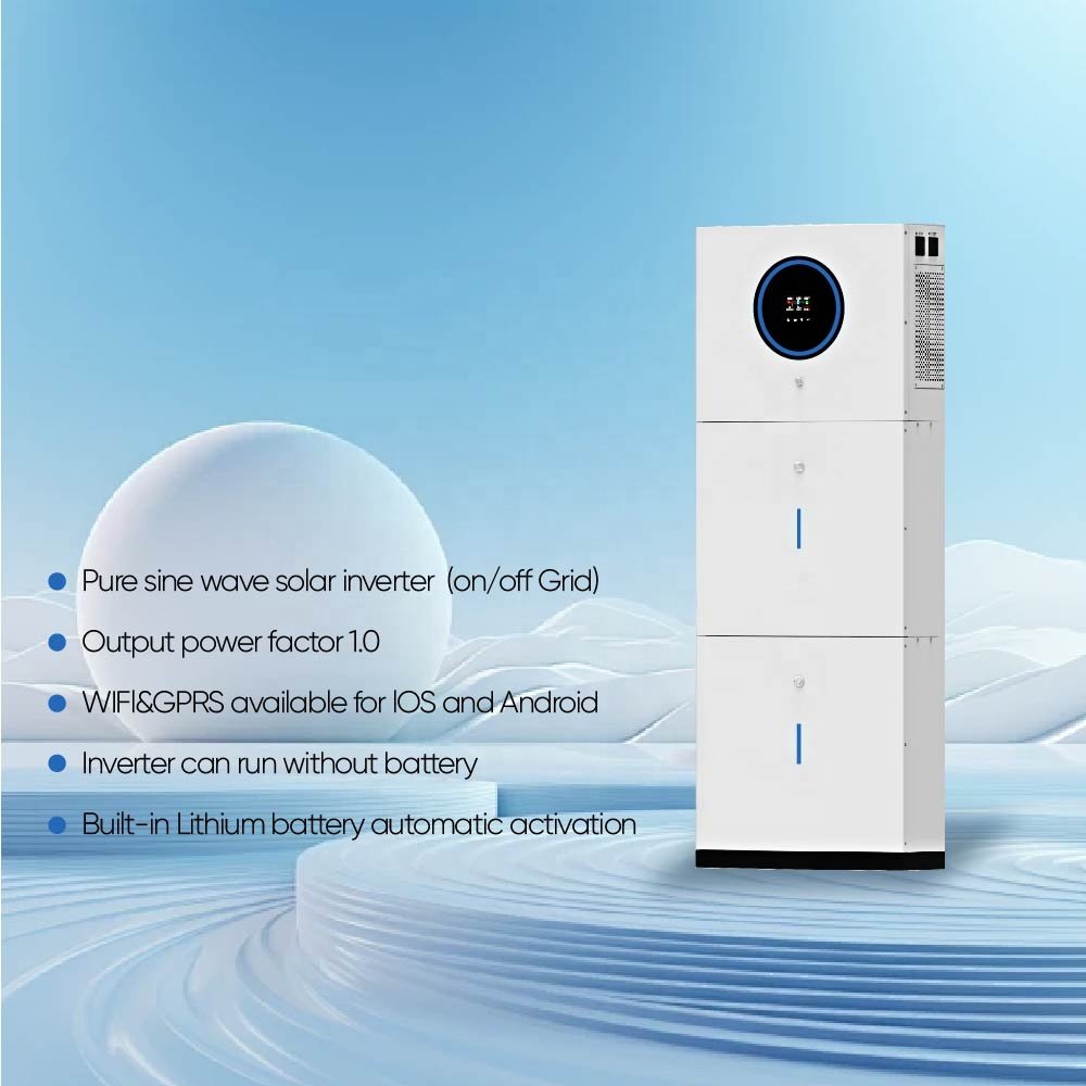 Power Wall All In One 20kWh 15kWh 10kWh 200Ah 48V Lifepo4 Solar Battery For Powerwall 5kW 6.2kW 10.2kW Home Solar Inverter
