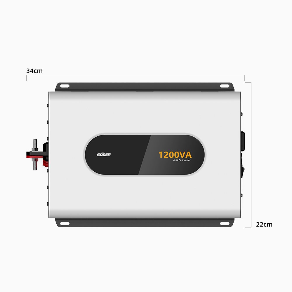Hot Sale 1200W DC AC Grid Tie Solar Inverter Single Output On-Grid Inverter for Solar System Output Power