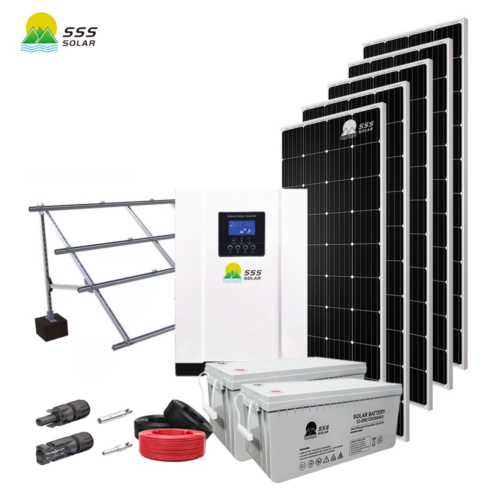 SSS High Frequency Off Gris Solar System 3KW -5KW Solar charger controller inverter 24V 48V Factory price 230V inverters