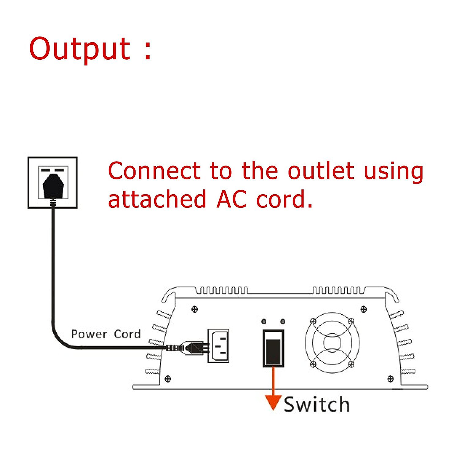 1300W Grid Tie Solar Inverter MPPT Pure Sine Wave Micro Inversor DC30-45V PV Input AC120V/220V for 36V Solar Panel Home System