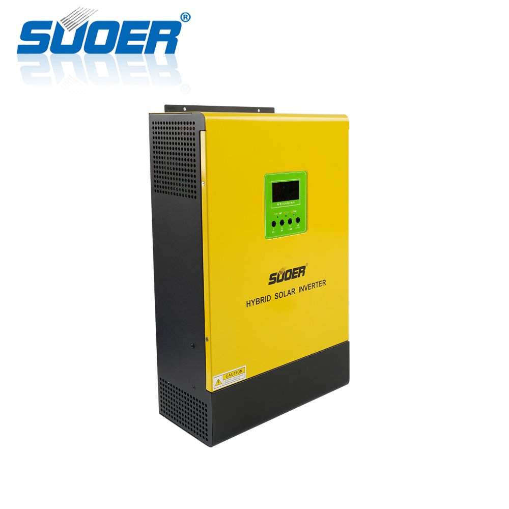 Suoer 48V 230V 5000 watt 5kw parallel function off grid power inverter hybrid inverter with MPPT solar charge controller