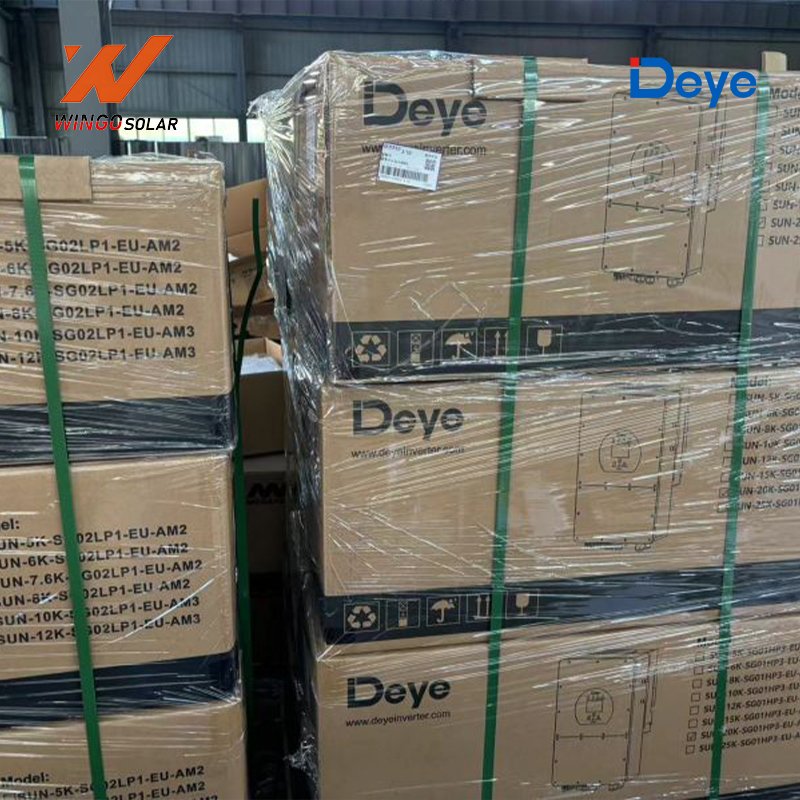 Deye Single Phase 3kW 3.6kW 5kW 6kW 8kW 10kW 12kW 14kW 16kW 48V Hybrid Inverter Solar Inverter With Wifi DDP to UA