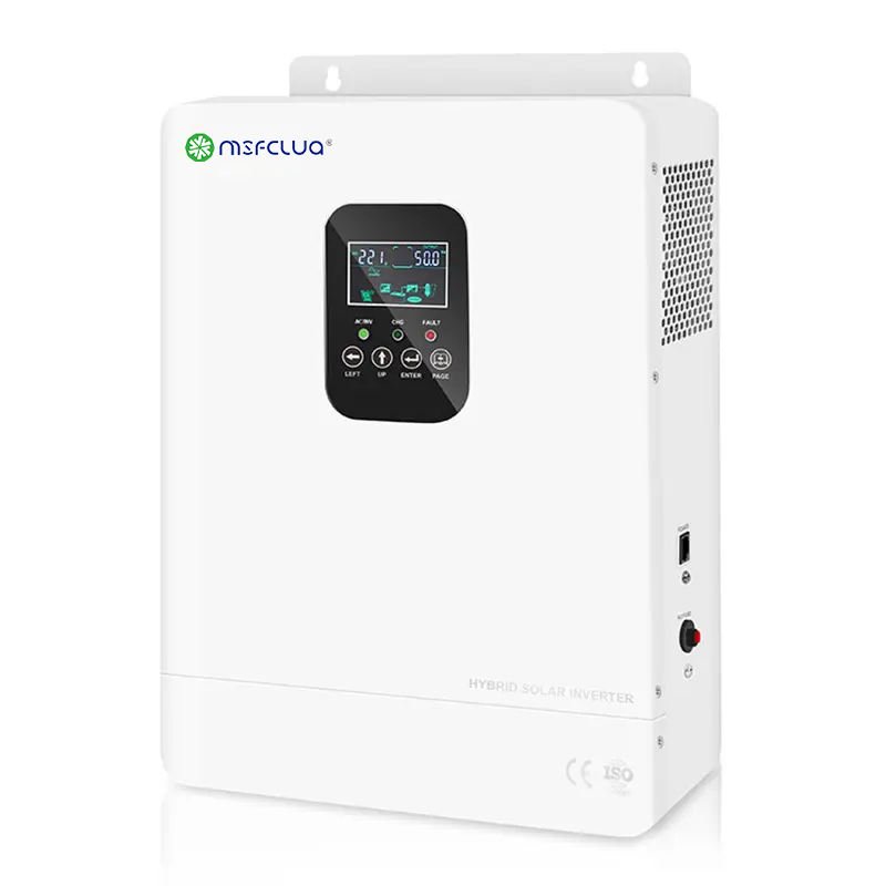 110V 220V Adjustable output voltage 3KW 5KW solar inverter 24V 48V DC/DC DC/AC 3000w 5000w Mppt Solar Hybrid Inverter
