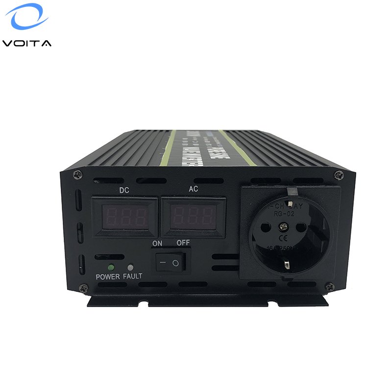 48V 60V to AC220V Pure Sine Wave 3000W Peak Power Car Solar Inverter Rated 1500W for Home Use RV
