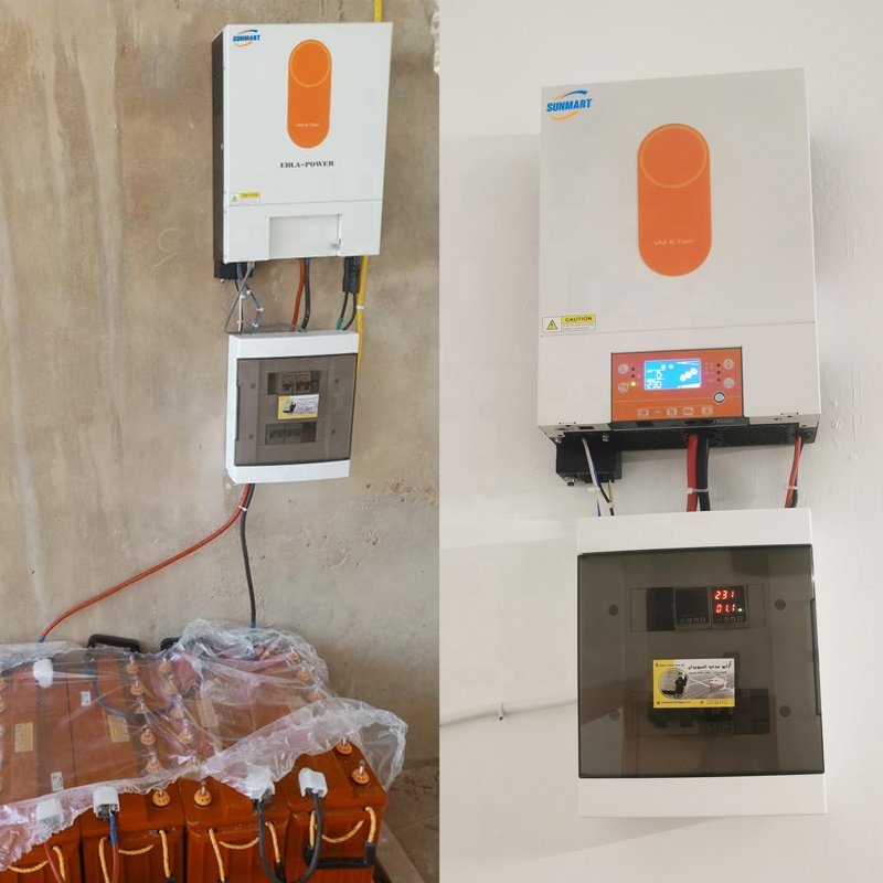 6000W power ibrido invert 48v 6kw 6kva solar hybrid inverter with dual output