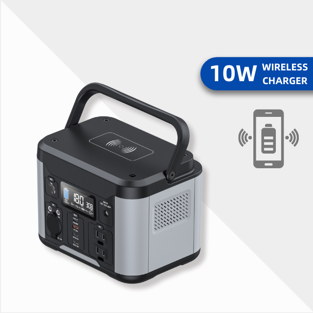 Lithium Portable Power Station 300W Solar Generator Portable Station power for camping and motor home and boat