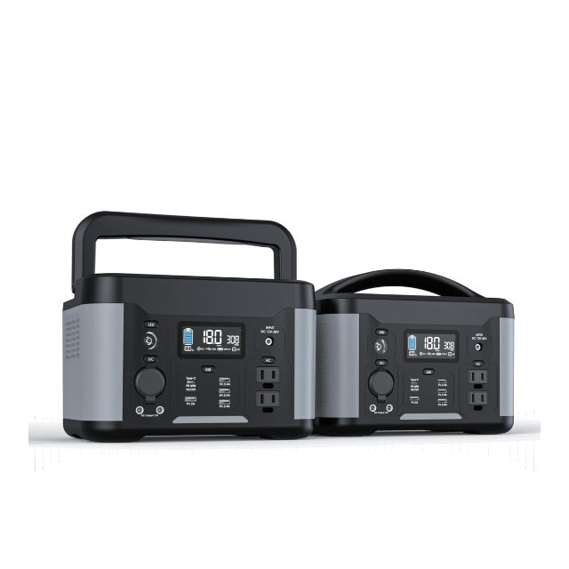 Lithium Portable Power Station 300W Solar Generator Portable Station power for camping and motor home and boat