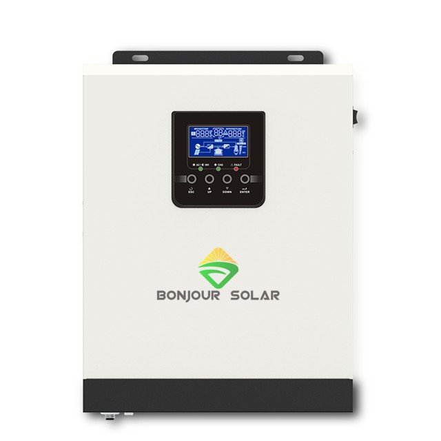 Bonjour Solar Good Price Solar Inverter With Mppt 24V Battery Good Design For Small Home Use Off Grid Solar System