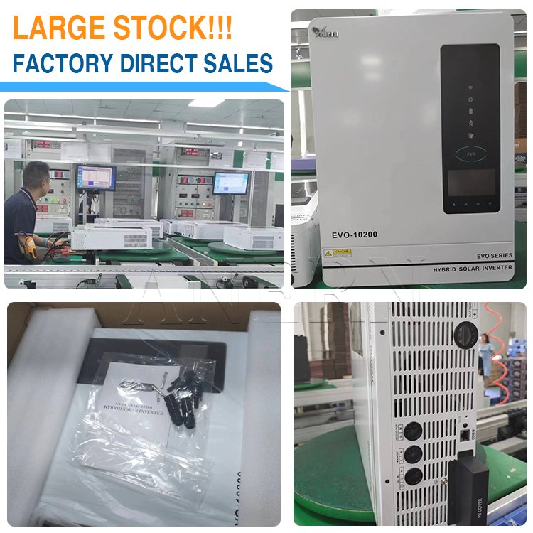 In Stock off grid 4.2kw 6.2kw 7.2kw 8.2kw 10.2kw Hybrid Solar Inverter Mppt Solar Inverter