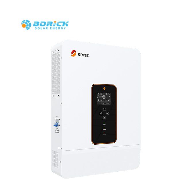 New SRNE ASP48100U200-H Split-Three Phase MPPT Solar Inverter 10kw Hybrid Solar Inverter With Parallel