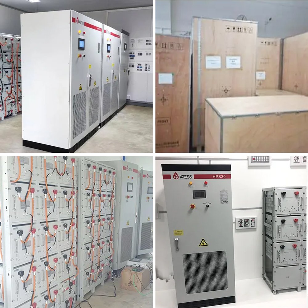 Atess Hybrid Solar Inverter 30Kw 50Kw 100Kw 120Kw 150Kw All In One Industrial Container Energy Storage Power Battery System